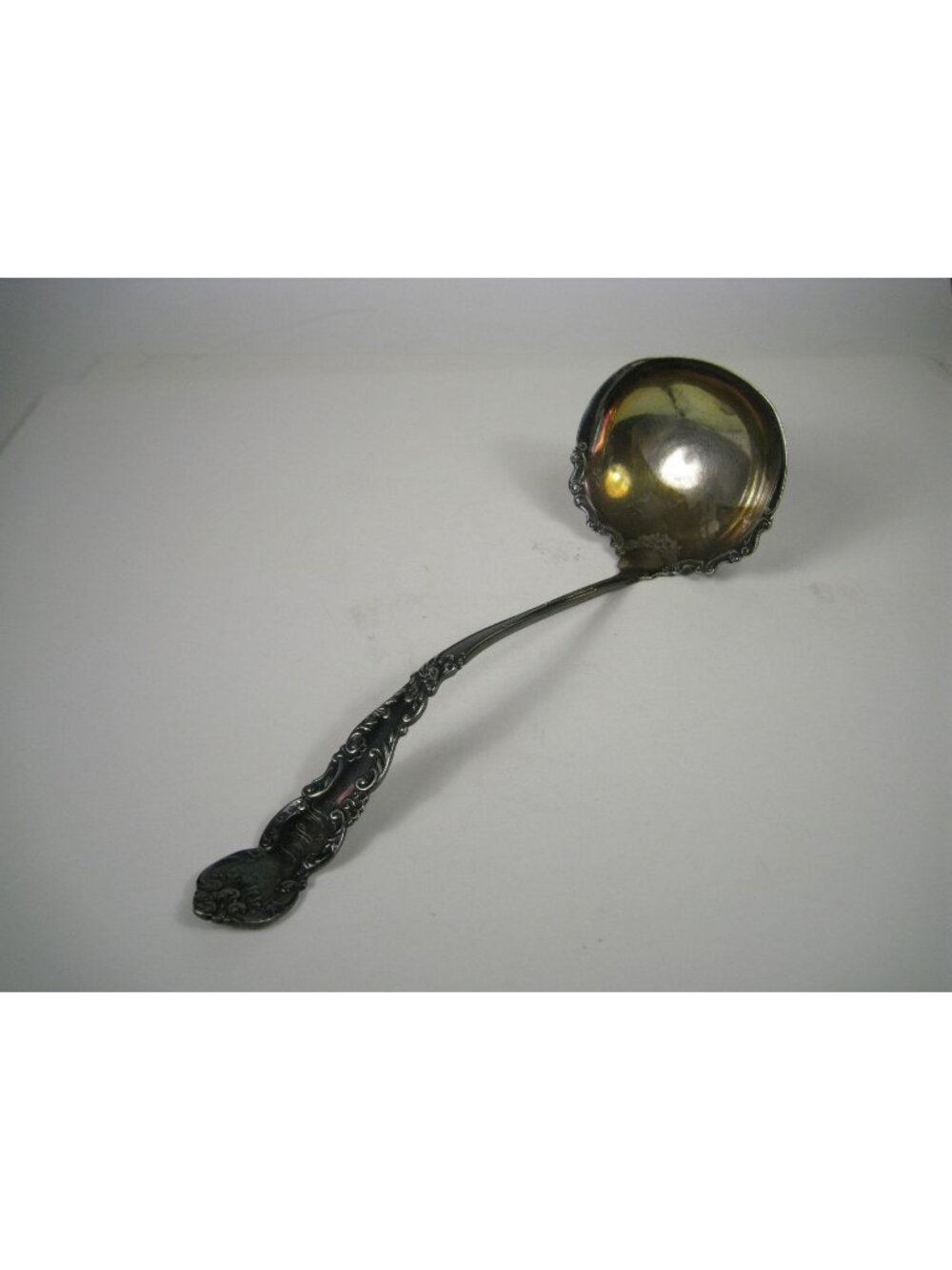 Antique 1898 WM ROGERS  Silverplate Oyster Ladle Melrose Flatware